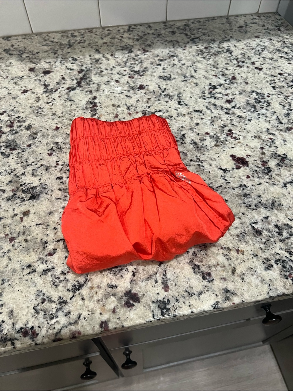 FP Movement by Free People Bright Red High-Waist Athletic Shorts